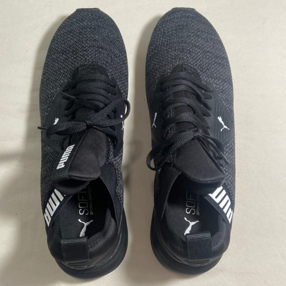 Puma Men's Black Athletic Running Shoes
